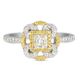6F056011AULRYD 18KT Yellow Diamond Ring