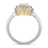 6F056011AULRYD 18KT Yellow Diamond Ring