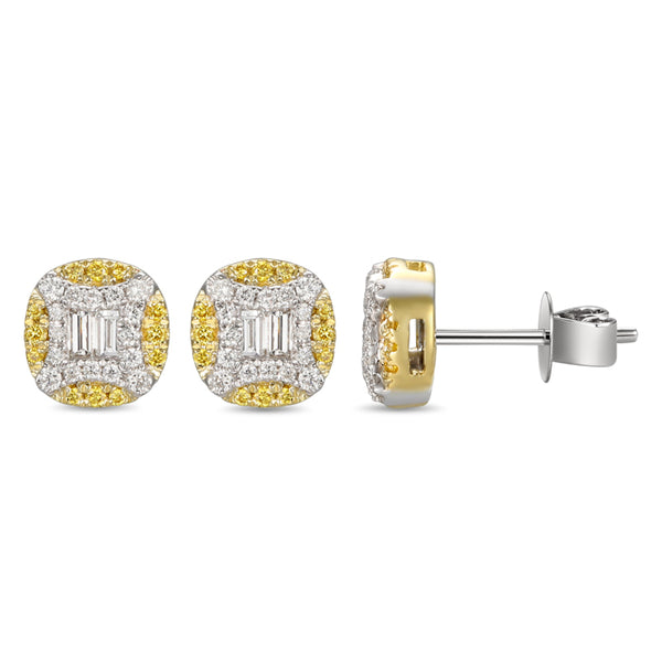 6F056015AUERYD 18KT Yellow Diamond Earring