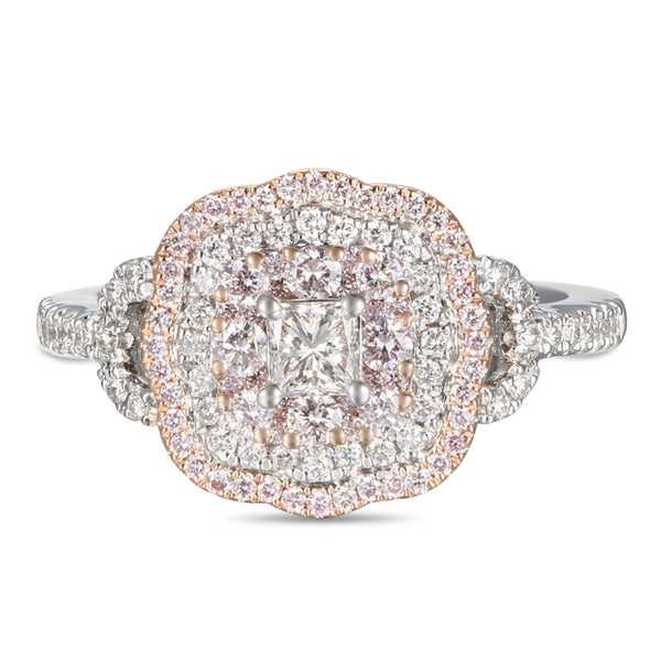 6F056019AQLRPD 18KT Pink Diamond Ring