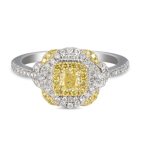6F056021AULRYD 18KT Yellow Diamond Ring