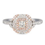 6F056024AQLRPD 18KT Pink Diamond Ring