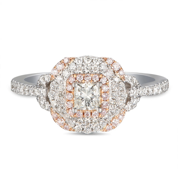 6F056024AQLRPD 18KT Pink Diamond Ring