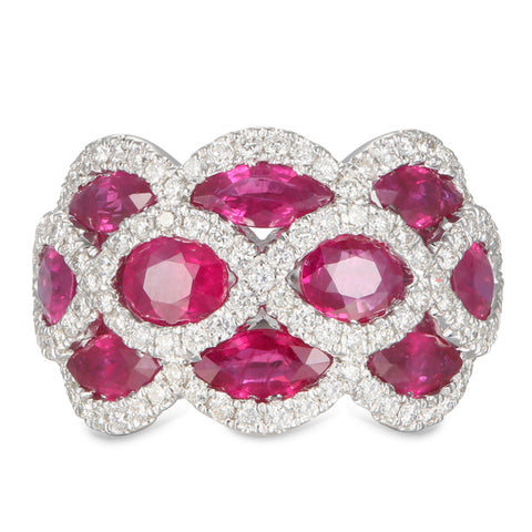 6F056610AWLRDR 18KT Ruby Ring