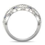 6F056613AWLRDS 18KT Blue Sapphire Ring
