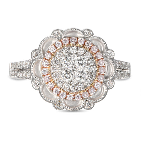 6F056922AQLRPD 18KT Pink Diamond Ring