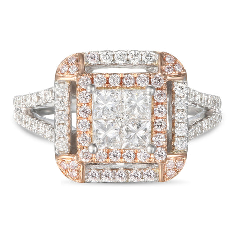 6F056977AQLRPD 18KT Pink Diamond Ring