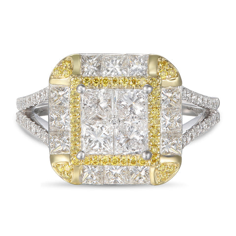 6F056978AULRYD 18KT Yellow Diamond Ring