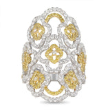 6F057110AULRYD 18KT Yellow Diamond Ring