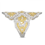 6F057110AULRYD 18KT Yellow Diamond Ring