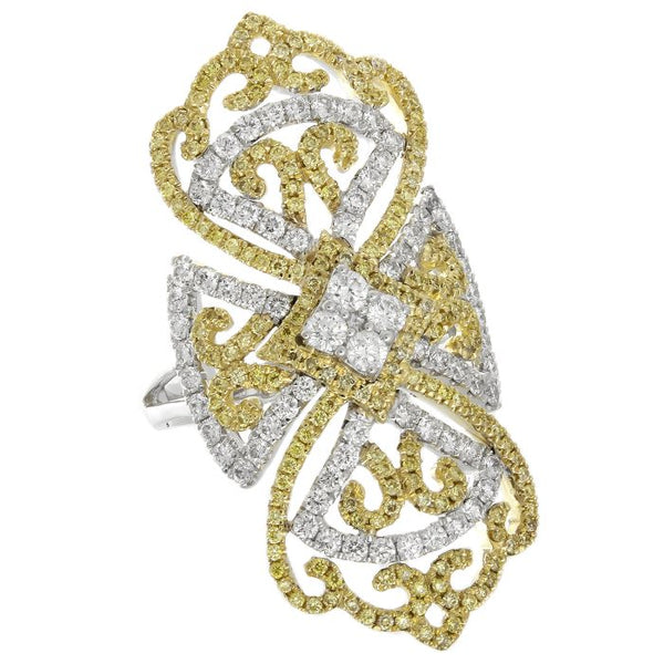 6F057113AULRYD 18KT Yellow Diamond Ring