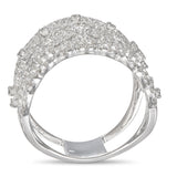 6F057114AWLRD0 18KT White Diamond Ring