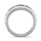 6F059025AWLRDS 18KT Blue Sapphire Ring