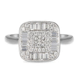 6F059178AWLRD0 18KT White Diamond Ring