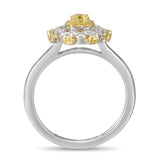 6F059212AULRYD 18KT Yellow Diamond Ring