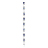 6F059215AWLBDS 18KT Blue Sapphire Bracelet