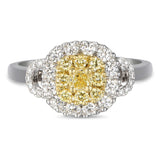 6F059349AULRBYD 18KT Yellow Diamond Ring