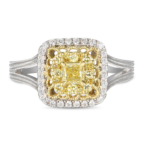 6F059356AULRYD 18KT Yellow Diamond Ring