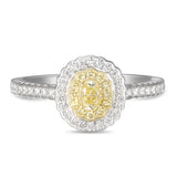 6F059367AULRBYD 18KT Yellow Diamond Ring