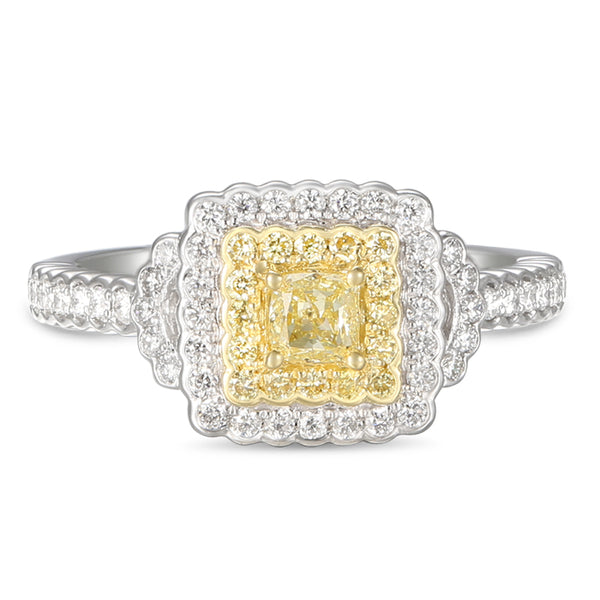 6F059377AULRBYD 18KT Yellow Diamond Ring