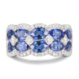6F059379AWLRDS 18KT Blue Sapphire Ring