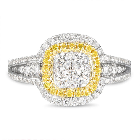 6F059650AULRYD 18KT Yellow Diamond Ring