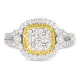 6F059651AULRYD 18KT Yellow Diamond Ring