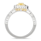 6F060607AULRYD 18KT Yellow Diamond Ring
