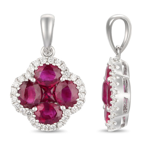 6F060610AWPDDR 18KT Ruby Pendant