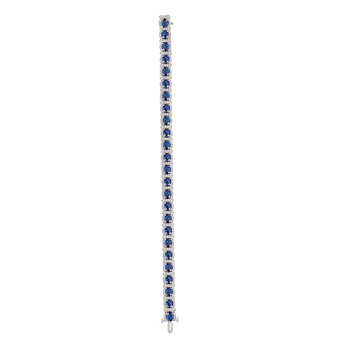 6F061894AWLBDS 18KT Blue Sapphire Bracelet
