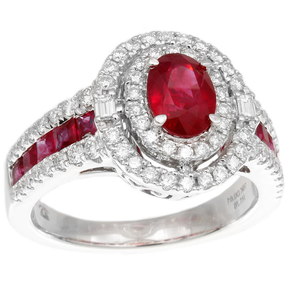 6F061899AWLRDR 18KT Ruby Ring