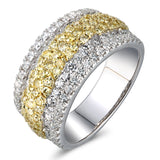 6F062722AULRYD 18KT Yellow Diamond Ring