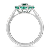 6F065290AWLRDE 18KT Emerald Ring
