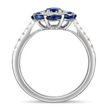 6F065290AWLRDS 18KT Blue Sapphire Ring