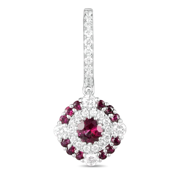 6F065355AWERDR 18KT Ruby Earring