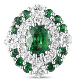 6F065357AWPDDE 18KT Emerald Pendant