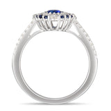 6F065359AWLRDS 18KT Blue Sapphire Ring