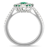 6F065361AWLRDE 18KT Emerald Ring