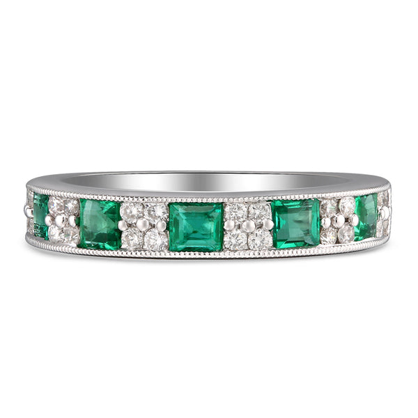 6F065362AWLRDE 18KT Emerald Ring