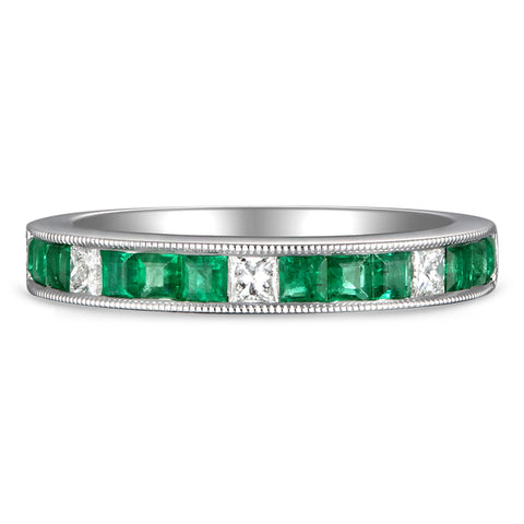 6F065365AWLRDE 18KT Emerald Ring