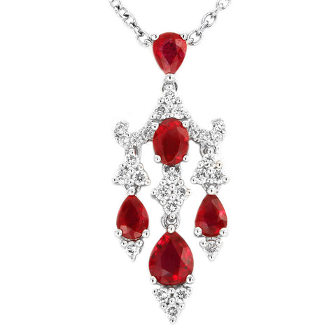 6F065369AWPDDR 18KT Ruby Pendant