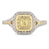 6F066812AULRYD 18KT Yellow Diamond Ring