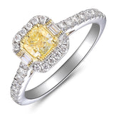 6F066820AULRYD 18KT Yellow Diamond Ring