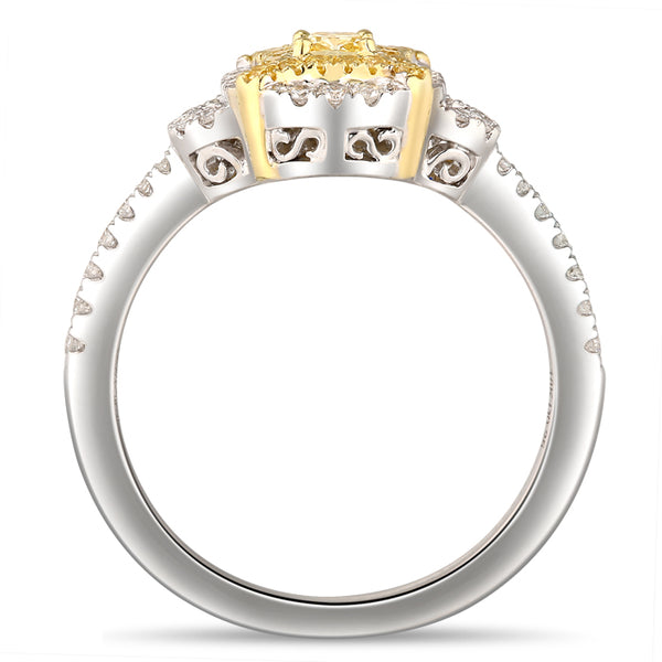 6F067114AULRYD 18KT Yellow Diamond Ring