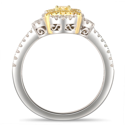 6F067114AULRYD 18KT Yellow Diamond Ring