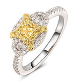 6F067114AULRYD 18KT Yellow Diamond Ring