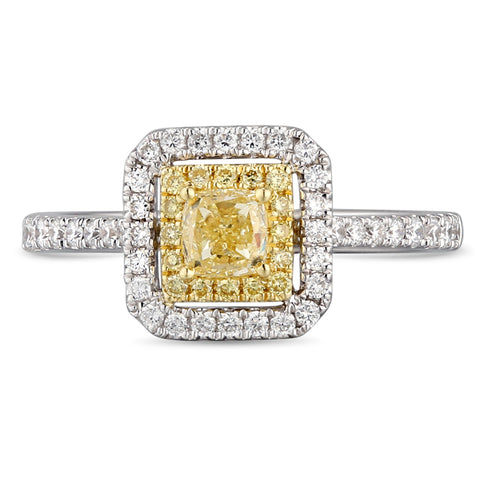 6F067299AULRYD 18KT Yellow Diamond Ring