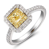 6F067299AULRYD 18KT Yellow Diamond Ring