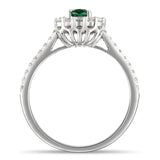 6F067824AWLRDE 18KT Emerald Ring