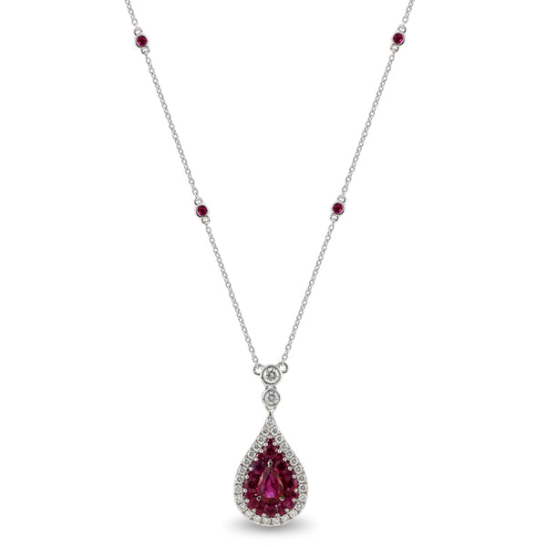 6F067825AWCHDR 18KT Ruby Pendant